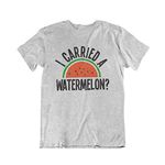 buzz shirts I Carried A Watermelon?, Women's Classic Retro Movie Organic Cotton Slogan T-Shirt