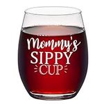 Mommy's Sippy Cup Stemless Wine Gla