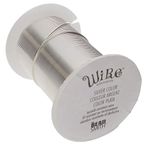 The Beadsmith Tarnish Resistant Craft Wire 20 Gauge, Silver Color