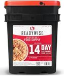 READYWISE - 14 Day, Emergency Food Supply, 150 Servings, 1 Bucket, Freeze Dried Food, MRE, Pre-made, Camping Essentials, Survival Kit, Food for, Hiking, Adventure and Emergencies, 25-Year Shelf Life