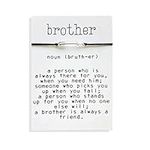 Bracelet gift for brother, Brother Card, Arrow bracelet, brother gift, Bracelet for men, Big brother, Brother quotes, Gift for brother, Arrow Bracelet, Brother Birthday