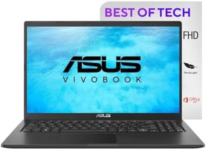 ASUS Vivobook 15, 15.6-inch (39.62 cm) FHD, Intel Pentium Gold 7505, Thin and Light Laptop, (8GB RAM/256GB SSD/Intergrated Graphics/Windows 11 Home/Indie Black/1.8 Kg), X1500EA-EJ111WS