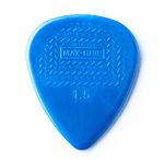 JIM DUNLOP Max-Grip Nylon Standard 1.5mm Guitar Picks-24 Pack (449F150)