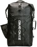 Zero Grid RFID Faraday Backpack, 45L Waterproof Roll Top Dry Bag, Black