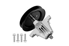 Replacement Spindle Assembly with Pulley - Compatible with MTD, Troy-Bilt and Cub Cadet 42 Inch Deck Lawn Mowers - Replaces 918-04822B, 618-04822, 618-04822A, 618-04822B, 918-04889, 918-04889A