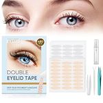 Eyelid Lifter Strips, Invisible Eyelid Tape for Hooded Eyes Instant Lifting Heavy Hooded/Droopy/Uneven Eyelids, Eye Lid Lift Tapes Long-Lasting/Waterproof/Two Types