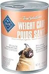 Blue Buffalo True Solutions Natural Adult Wet Dog Food, Weight Care, 354g cans (Pack of 12)