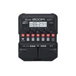 Zoom - G1 FOUR - Multi Effects Pedal, Amp-Simulator for Guitar, Black