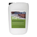 StoneCare4U Essential Natural Stone Cleaner (25 Litre) - Removes Dirt, Algae, Grime and More Within 2-4 Hours