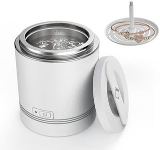Ultrasonic Cleaner, Life Basis Portable Ultrasonic Jewelry Cleaner 7.4 OZ (220ML) 42kHz Ultrasonic Cleaner Machine for Jewelry Coins