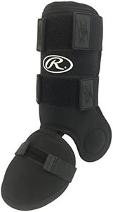 Rawlings | Protective Leg Guard | Baseball/Softball | Adult | Black