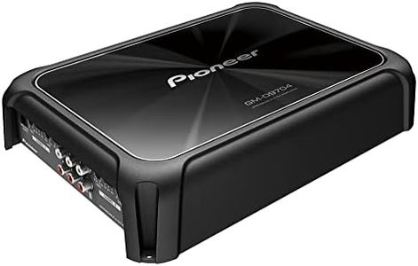 Pioneer GM-D9704 1600W Class D 4-Channel Car Amplifer, with Bass Remote