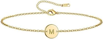 Initial Charm Bracelets, 18K Gold P