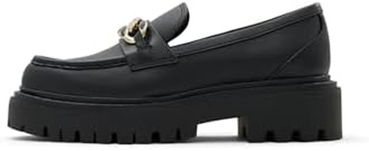Aldo Women's Brixtonn Loafer, Black, 7.5 US