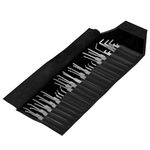 Multipick Elite 40 Professional Lockpick Set - 40 Tools [0.4+0.6 mm] - Lock Picking Tools - Made in Germany - Lockpick Tools & Kit - Lock Pick Set for European Cylinder Locks