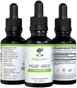 PAU D’arco Extract - Organic Liquid Tincture Drops - Alcohol-Free - for Immune Support & Gut Health, Anti-inflammatory Herbal Supplement Drops, Vegan, 1oz by Ziggy Health