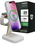 Mophie Wireless 2-in-1 Charging Stand for Apple Watch - MagSafe & Qi2 Certified