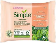 Simple Facial Wipes Protect N Glow 