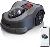 NOVABOT N2000 Robot Lawn Mower Perimeter Wire Free Vision Robotic Lawn Mower for 1.50 Acres Lawn Adjustable Cut Height 0.8"-3.5" 80% Slope APP Control AI-Assisted Mapping Virtual Boundaries Multi-Zone