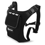 Gear Beast Running Backpack for Men and Women - Lightweight Running Vest & Phone Holder for Jogging, Hiking and Cycling - Compatible with Most Smartphones, Black