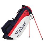 Titleist - Players 4 Plus Golf Bag - Navy/White/Red