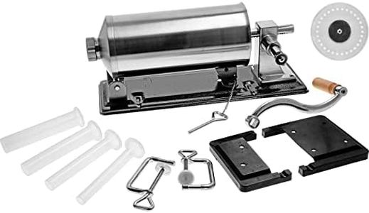 Browin 311004 Horizontal Sausage Stuffer Machine 4 kg Stell Manual Sausage Filler