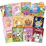 14 Pack Coloring Books for Kids Ages 4-8, 2-4- Activity Books for Boys Girls 2-10 Years,Christmas Stuffer Gifts-Party Favor Drawing Toys with Dinosaur Unicorn Animal, More |Books for Class Activity