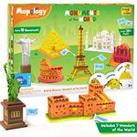 Imagimake Mapology - Monuments of The World Educational Toy and Learning Aid - Puzzles for Kids for Age 5 Years+