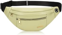 MAXTOP Leather Large Fanny Pack Bel