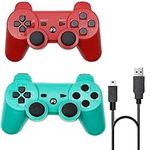 Rzzhgzq 2 Pack PS3 Wireless Control