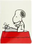 Graphique Soft Cover Journal, Peanuts Typewriter Design - 200 Ruled Pages, Cute Snoopy Design on Cover, 6" x 8.25" x .5" - Durable Notebook for Notes, Lists, Recipes, and More