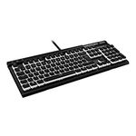 HyperX Pudding Keycaps – Full Key Set – ABS – UK Layout – OEM Profile – Black