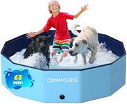 COMMOUDS Foldable Dog Pool, Collaps