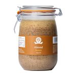 Nutural World - Smooth Almond Nut Butter (1kg) - Glass - *** New Packaging *** - Great Taste Award Winner - 100% Pure - single ingredient