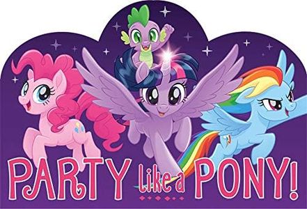 My Little Pony Friendship Adventures Postcard Invitations