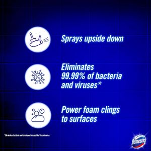 Domestos Power Foam Citrus Cleaner, 450ml – Bathroom & Kitchen