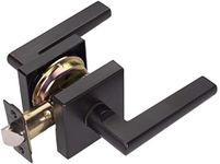 Dynasty Hardware CAP-82-12P Capri Passage Door Lever Collection, Aged Oil Rubbed Bronze (Hall/Closet)