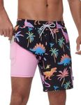 Sixfish Mens Swim Trunks 7 Inch Quick Dry Board Shorts with Pockets