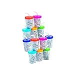 Fun Express Plastic Cups with Lids 