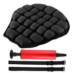 Inflatable Motorbike Cushion - TPU Motorcycle Seat Cushion 3D Inflatable Air Pad Anti Vibration Pressure Relief Universa