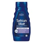 Selsun Blue Medicated Dandruff Shampoo/Conditioner 2-In-1 Treatment, 11 Ounce