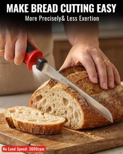 EZUVITA 8V Cordless Electric Knife – Rechargeable Kitchen Cutter