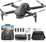 DEERC D65 4K EIS Camera Drone with 2-Axis Gimbal for Adults, 26-Min Long Flight Time, Easy GPS Quadcopter with Brushless Motor, 30FPS, Auto Return, Follow Me, Under 249g, Ideal for Beginners