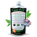 LiquiDirt Nano Powder All-Purpose Organic Fertilizer Indoor Outdoor (Makes 45 gallons)18 Balanced Super Foods for Plants - Balanced Blend of Vitamins Minerals Micro-Fungi and Bio-Organisms