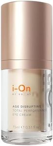 i-On Age Disrupting Total Performance Eye Cream - Targets Dark Circles, Puffiness & Wrinkles with DII® Technology | Brighten & Hydrate | Paraben & Cruelty Free (0.51 Fl Oz)