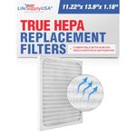 LifeSupplyUSA Aftermarket Filter Replacement Compatible with Hunter 30925 HEPAtech Air Purifier