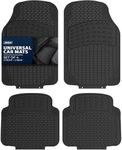 ZENO Universal Rubber Car Mats 4 Pi