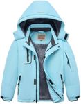 WULFUL Boy's Waterproof Ski Jacket 