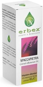 ERBEX - Spaccapietra Puro - 160 Compresse Integratore Naturale per la Salute dei Reni e Sistema Urinario, Alleato della Salute Renale