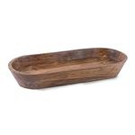 Wooden Dough Bowl - Natural Acacia 